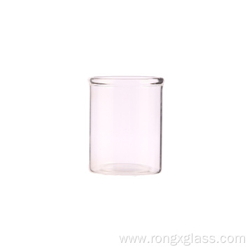 Glass Christmas Candle Holder Cup